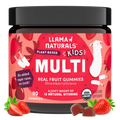 Kids Whole Food Multivitamin Gummies, Strawberry (90 ct)