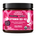Kids Vitamin D3 + K2 Gummies, Raspberry (60 ct)