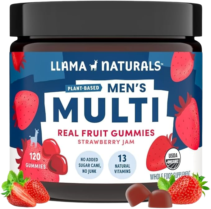 Mens Multivitamin Gummies - Strawberry (Organic)