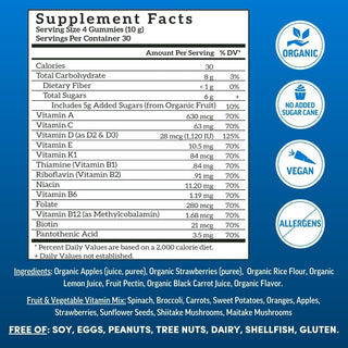 Mens Multivitamin Gummies, Strawberry (120 ct)