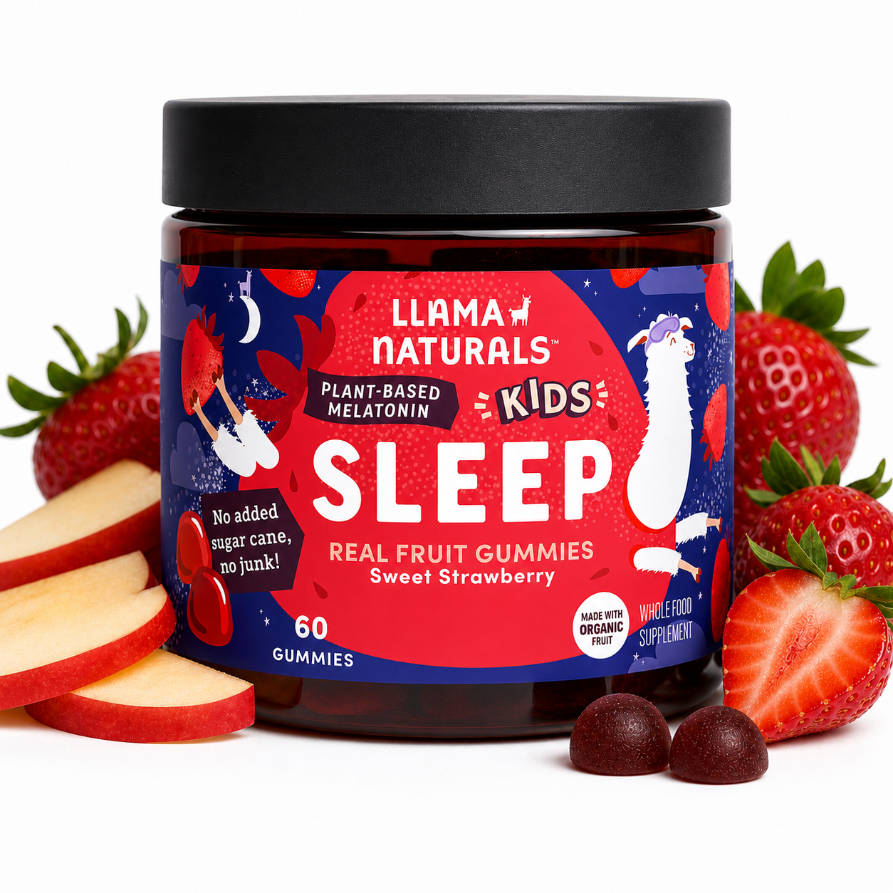 Kids Sleep Gummies, Strawberry (60ct)