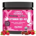 Kids Vitamin D3 + K2 Gummies, Raspberry (60 ct)