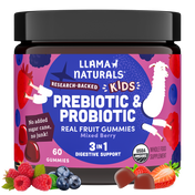 Kids Prebiotic & Probiotic Gummies, Mixed Berry (60 ct)