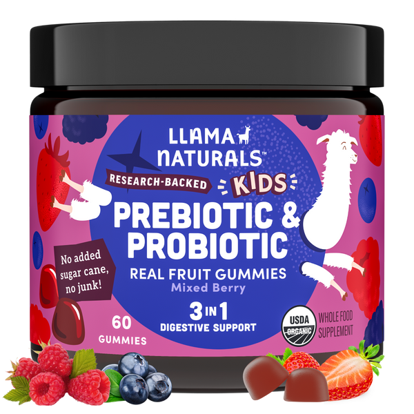 Kids Prebiotic & Probiotic Gummies, Mixed Berry (60 ct)