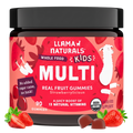 Kids Whole Food Multivitamin Gummies, Strawberry (90 ct)
