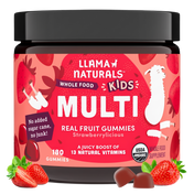 Kids Whole Food Multivitamin Gummies, Strawberry (180 ct)
