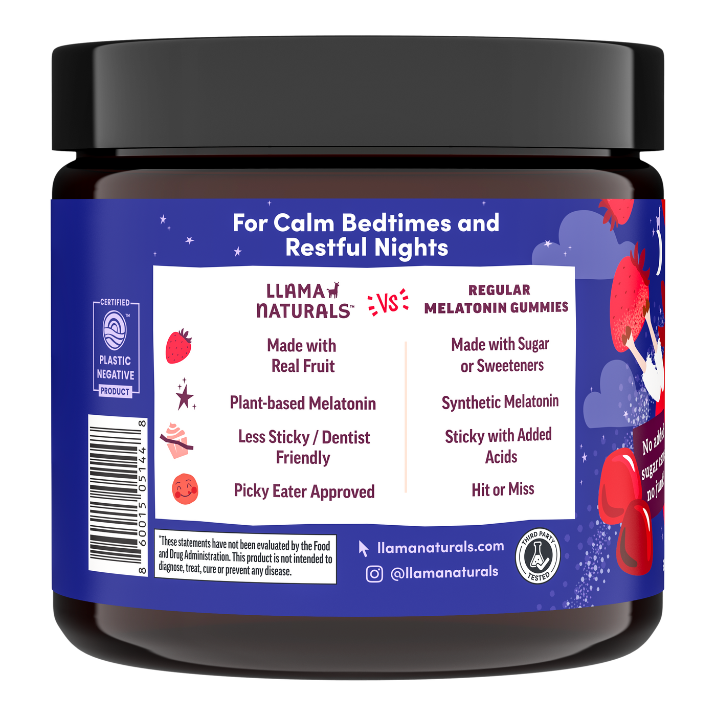 Kids Sleep Gummies, Strawberry (60ct)