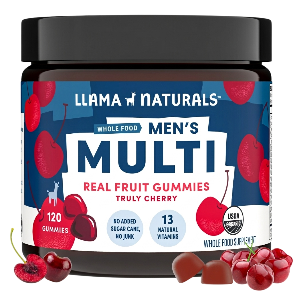 Mens Multivitamin Gummies, Cherry (120 ct)