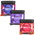 Kids Complete Wellness Bundle – Multi + Pre & Probiotic + Elderberry Gummies