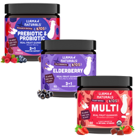Kids Complete Wellness Bundle – Multi + Pre & Probiotic + Elderberry Gummies