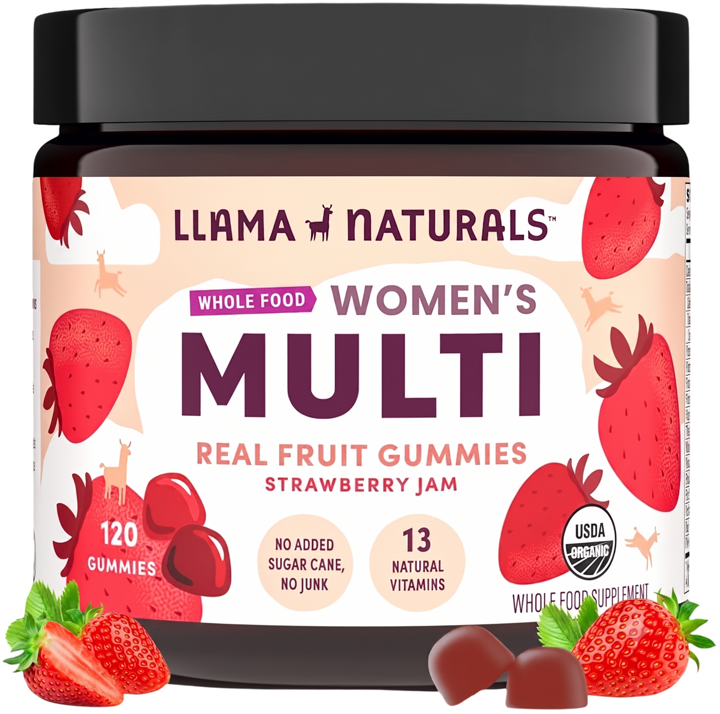 Womens Multivitamin Gummies, Strawberry (120 ct)
