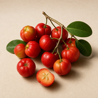 Vitamin C from organic acerola cherries