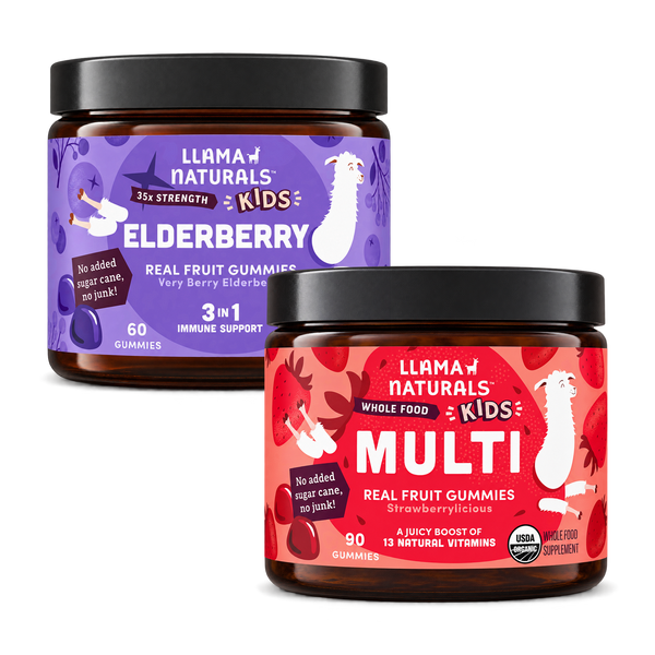 Kids Offense + Defense Bundle – Multi + Elderberry Gummies