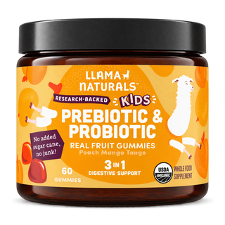 Kids Prebiotic & Probiotic Gummies, Peach Mango (60 ct)