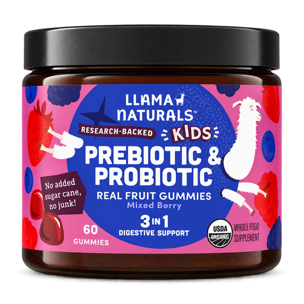 Kids Prebiotic & Probiotic Gummies, Mixed Berry (60 ct)