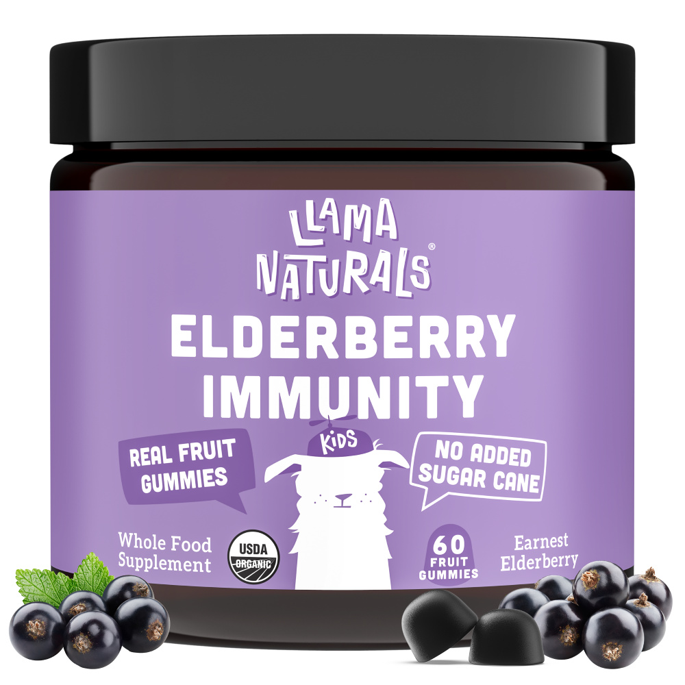 Order Llama Naturals Kids Elderberry Immunity Gummies Llama