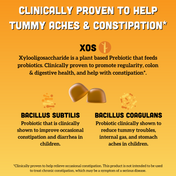 Kids Prebiotic & Probiotic Gummies, Peach Mango (120 ct)