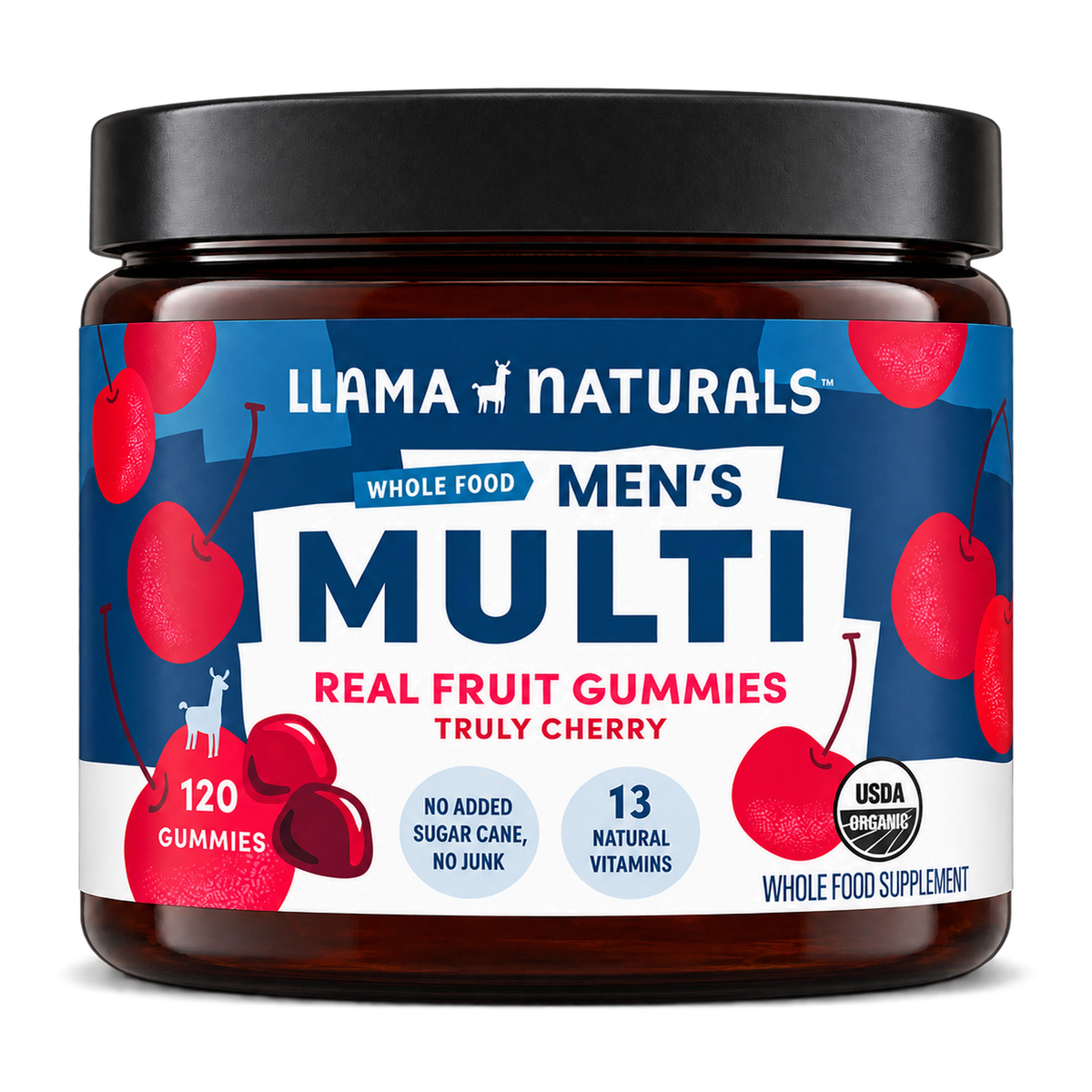 Mens Multivitamin Gummies, Cherry (120 ct)