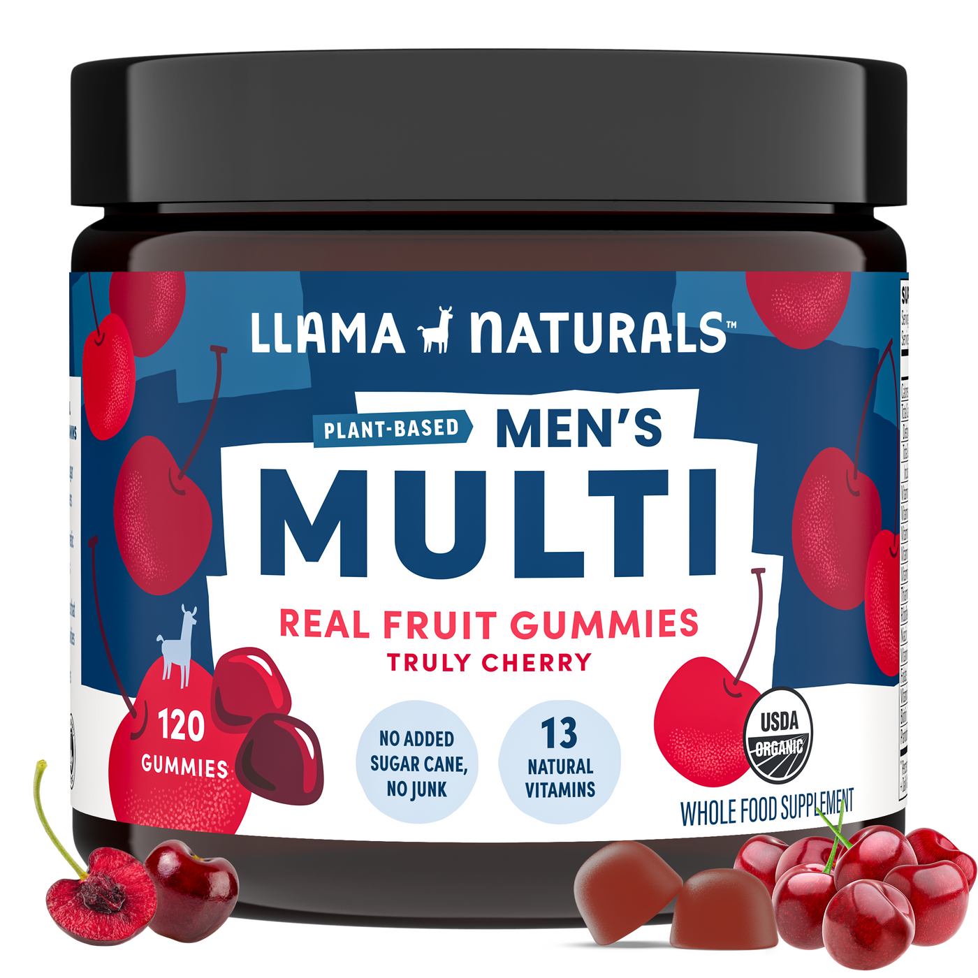 Mens Multivitamin Gummies, Cherry (120 ct)