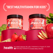 Kids Whole Food Multivitamin Gummies, Strawberry (90 ct)