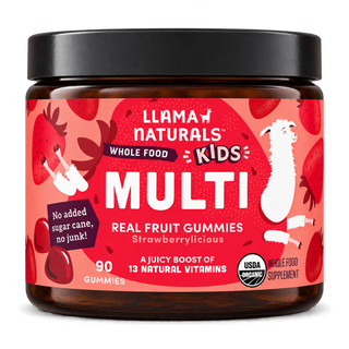 Kids Whole Food Multivitamin Gummies, Strawberry (90 ct)