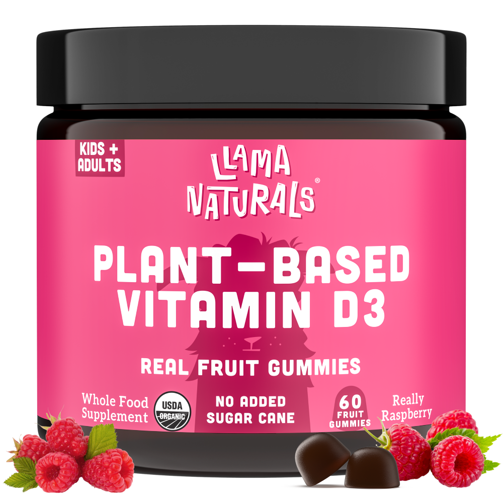 Kids & Adults Vitamin D3 - Raspberry (Organic)