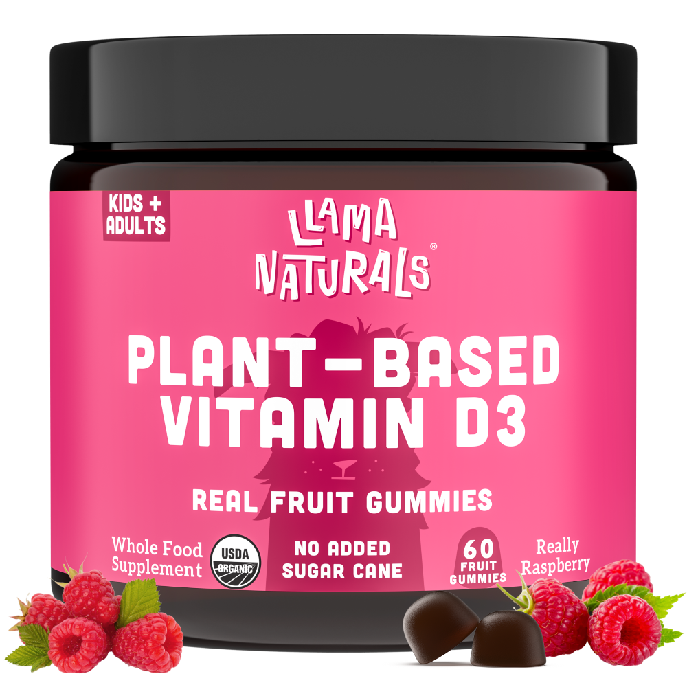 Plant-Based Vitamin D3 - Raspberry
