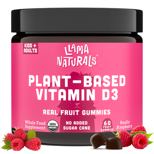 Plant-Based Vitamin D3 - Raspberry