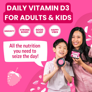 Vitamin D3 Gummies, Raspberry (120 ct)