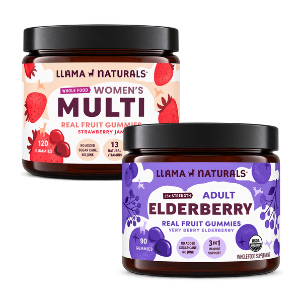 Womens Defense Bundle - Multi + Elderberry Gummies