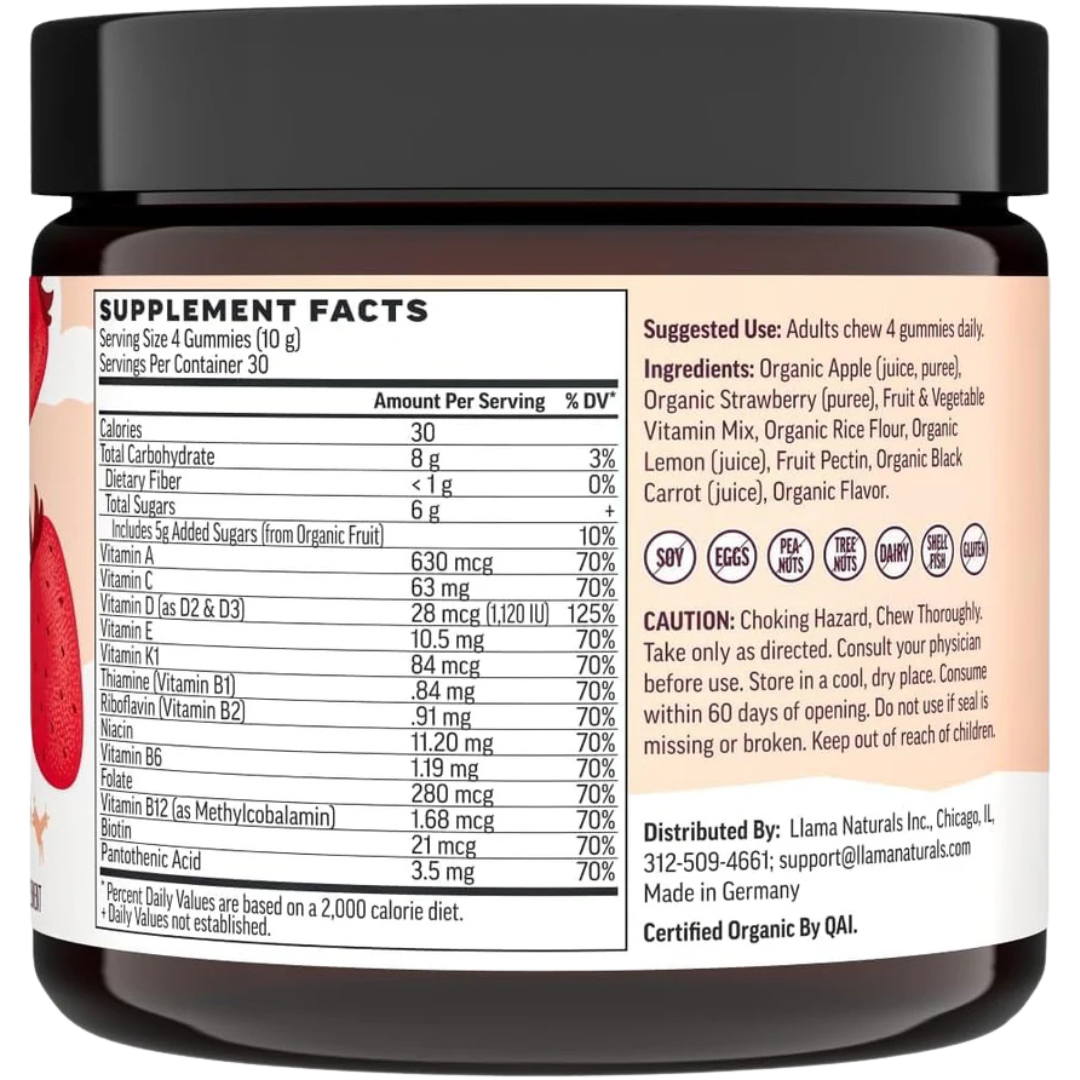 Womens Multivitamin Gummies, Strawberry (120 ct)